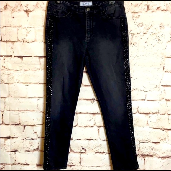 libby. edelman Denim - Libby Edelman Sequined Jeans